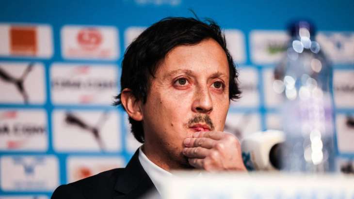 Pablo Longoria (OM), face à la presse